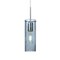 Besa Lighting Juni 10 Cord Pendant, Blue Bubble, Satin Nickel, 1x60W Incandescent 1JT-JUNI10BL-SN - alternate 1